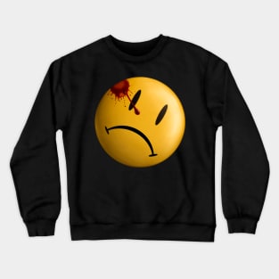 Happy Face Smiley Comics Cartoon Crewneck Sweatshirt